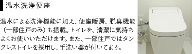 温水洗浄便座