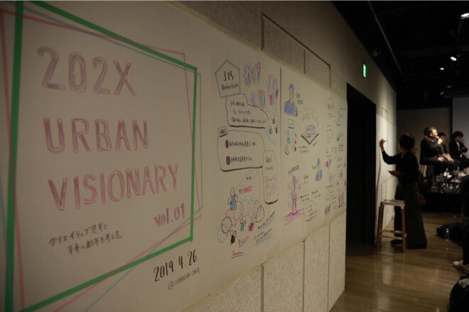 クリエイティブ思考で未来の都市を考える
『202X URBAN VISIONARY vol.1』トークセッション・前編